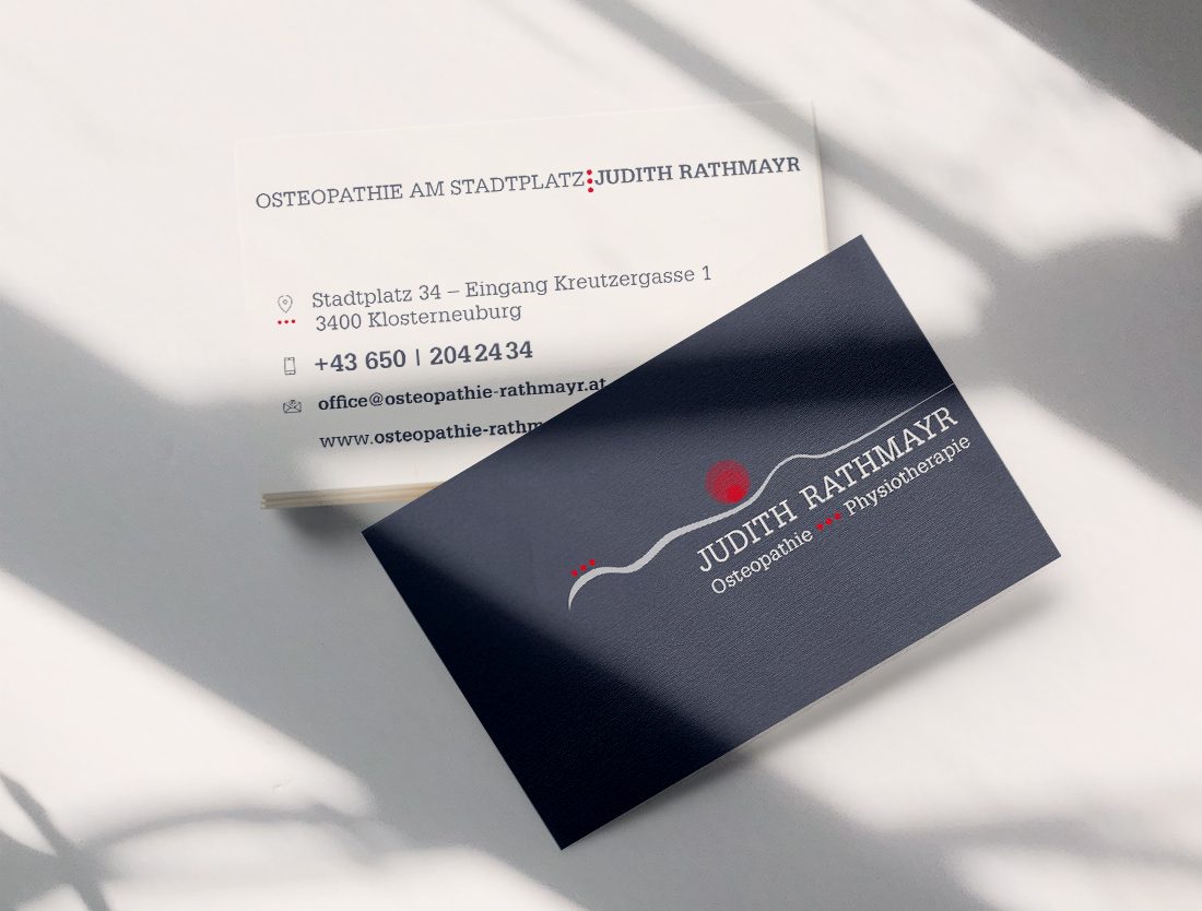 Logo | Visitenkarte - Judith Rathmayr